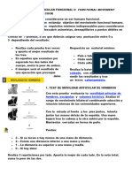 Test de Movilidad Articular Funcional o Functional Movement Screen (FMS), de Gray Cook