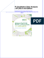 Full Download PDF of (Ebook PDF) Qualitative Data Analysis With ATLAS - Ti 3rd Edition All Chapter