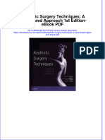 (Ebook PDF) Aesthetic Surgery Techniques: A Case-Based Approach 1st Edition - Ebook PDF All Chapter