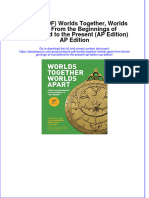 Full Download PDF of (Ebook PDF) Worlds Together, Worlds Apart: From The Beginnings of Humankind To The Present (AP Edition) AP Edition All Chapter