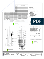 Schedule of Load and Riser Diagram