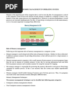 Unit-2 Memory Management