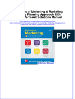 Instant Download PDF Essentials of Marketing A Marketing Strategy Planning Approach 15th Edition Perreault Solutions Manual Full Chapter