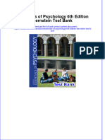 Instant Download PDF Essentials of Psychology 6th Edition Bernstein Test Bank Full Chapter