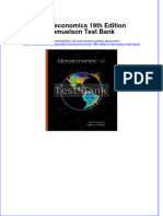 (Download PDF) Microeconomics 19th Edition Samuelson Test Bank Full Chapter