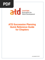 ATD Succession Planning QRG For Chapters