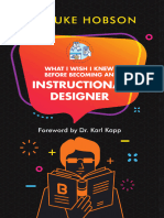 What I Wish I Knew Before Becoming An Instructional Designer (Luke Hobson) (Z-Library)