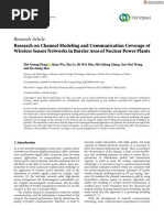 Science and Technology of Nuclear Installations - 2022 - Deng - Research On Channel Modeling and Communication Coverage of