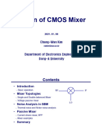 CMOS MIXER 강의자료