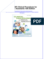 Full Download PDF of (Ebook PDF) Clinical Procedures For Medical Assistants 10th Edition All Chapter