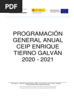 Pga Ceip Enrique Tierno Galván 2020 2021