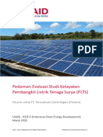 Pedoman Evaluasi Studi Kelayakan PLTS