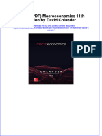 Full Download PDF of (Ebook PDF) Macroeconomics 11th Edition by David Colander All Chapter