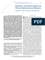 Depression Identification Using EEG Signals Via A Hybrid of LSTM and Spiking Neural Networks