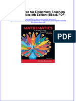 Full Download PDF of Mathematics For Elementary Teachers With Activities 5th Edition (Ebook PDF) All Chapter