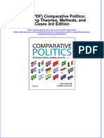 (Ebook PDF) (Ebook PDF) Comparative Politics: Integrating Theories, Methods, and Cases 3rd Edition All Chapter