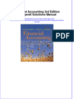 (Download PDF) Financial Accounting 3rd Edition Weygandt Solutions Manual Full Chapter