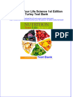 Instant Download PDF Nutrition Your Life Science 1st Edition Turley Test Bank Full Chapter