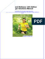 Instant Download PDF Fitness and Wellness 12th Edition Hoeger Solutions Manual Full Chapter