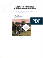 Full Download PDF of (Ebook PDF) Social Psychology Australian and New Zealand Edition All Chapter