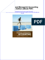 Full Download PDF of Financial and Managerial Accounting 10th Edition (Ebook PDF) All Chapter