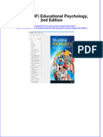 Full Download PDF of (Ebook PDF) Educational Psychology, 2nd Edition All Chapter