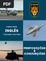 EEAR INGLÊS - Preposições e Conjunções