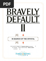 Bravely Default II Fabula Ultima Launch Scenario ENG