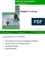 Chapter Seven - Training and Development