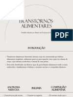 Transtornos Alimentares