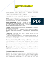 Recurso de Interpretación Legal y Constitucional!!!!!!!!!!!!!!!!