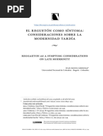 El Reguetón Como Síntoma-Consideraciones Sobre La Modernidad Tardía