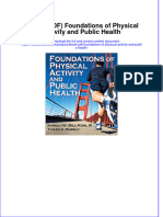 Full Download PDF of (Ebook PDF) Foundations of Physical Activity and Public Health All Chapter