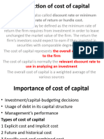 Unit 3 Cost of Capital