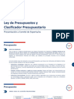 14.07 Christian Farias DIPRES Presentacion Ley de Presupuesto y Clasificador Presupuestar