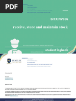 SITXINV006 Student Logbook