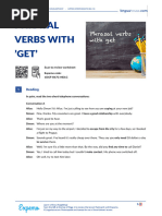 Phrasal Verbs With Get American English Teacher