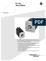 1326AS Series 460V, Low Inertia, Brushless Servo Motors: Product Data