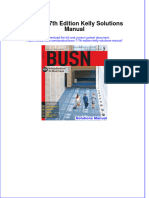 Instant Download PDF BUSN 7 7th Edition Kelly Solutions Manual Full Chapter