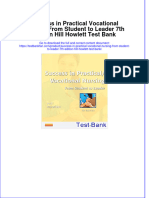 (Download PDF) Success in Practical Vocational Nursing From Student To Leader 7th Edition Hill Howlett Test Bank Full Chapter