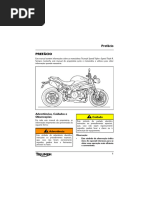 Manual Proprietario Speed Triple 1050