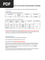 Test Day Instructions For OSMC Nov 25 26 2023