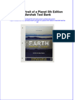 Instant Download PDF Earth Portrait of A Planet 5th Edition Marshak Test Bank Full Chapter