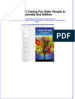 Full Download PDF of (Ebook PDF) Caring For Older People in Australia 2nd Edition All Chapter