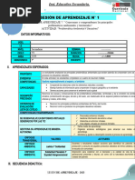 Sesion CCSS 1° Sec-Semana 01 Uni 7