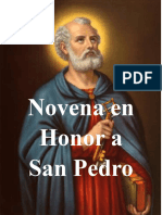 Novena A San Pedro