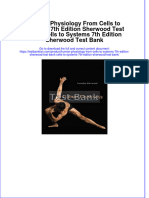 (Download PDF) Human Physiology From Cells To Systems 7th Edition Sherwood Test Bank Cells To Systems 7th Edition Sherwood Test Bank Full Chapter