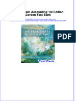 Instant Download PDF Intermediate Accounting 1st Edition Gordon Test Bank Full Chapter