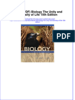 (Ebook PDF) (Ebook PDF) Biology The Unity and Diversity of Life 15th Edition All Chapter