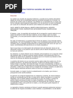 Algunos Aspectos Histórico Del Aborto